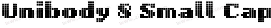 Unibody 8 Small Caps字体转换